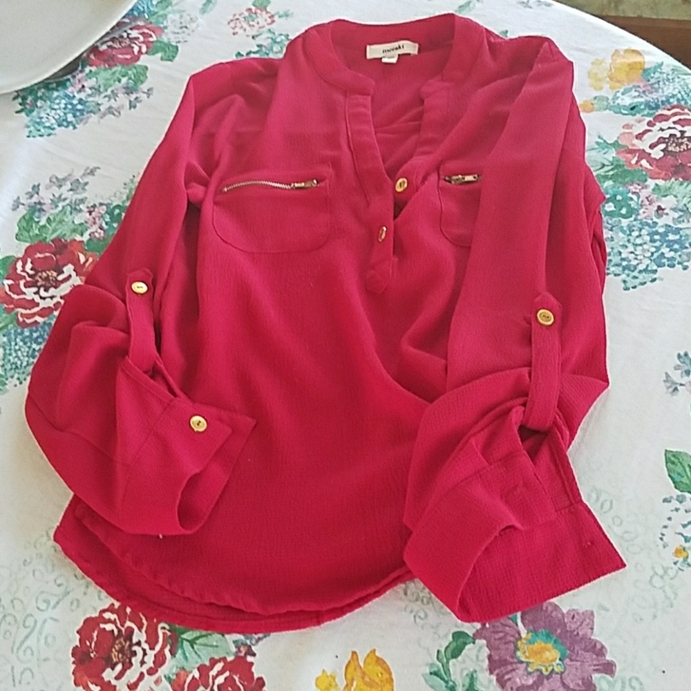 Collared blouse
